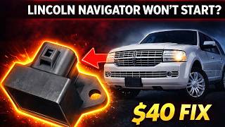 Lincoln Navigator turns over, won’t start. Fuel pump is good but no power.  Check RY1712 fuel module