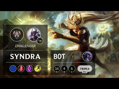 Syndra Bot vs Kai'Sa - EUW Challenger Patch 9.18