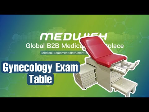Gynecology Exam Table With Storage Drawer AG-S108