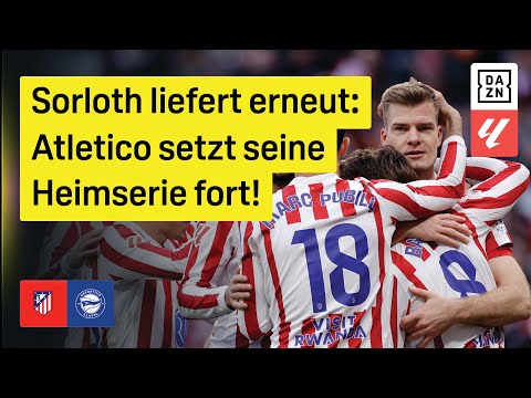 Atletico Madrid - Deportivo Alaves | 20. Spieltag | LaLiga | DAZN Highlights