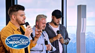 Gruppe 11: Kevin, Ricardo &amp; Manolito mit &quot;You are the Reason&quot; von Callum Scott | DSDS 2020