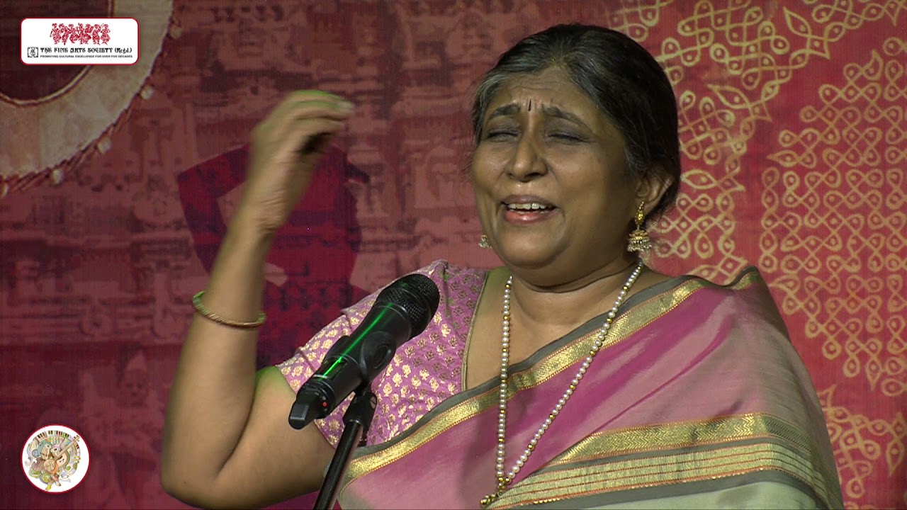 The Fine Arts Society presents a special concert  for NAVARATHRI  by  Smt. Sangeetha Sivakumar,