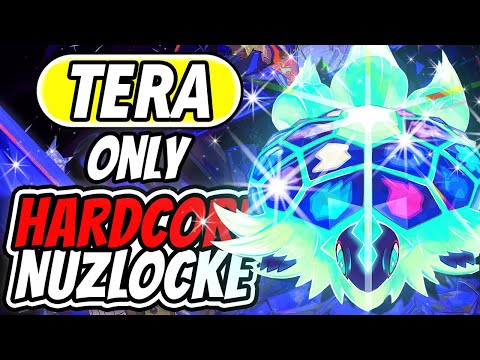 Pokemon Scarlet + DLC HARDCORE NUZLOCKE - Wild Tera ONLY