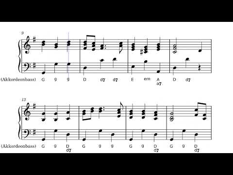 Es wird scho glei dumpa – Anton Reidinger / Akkordeon Klavier