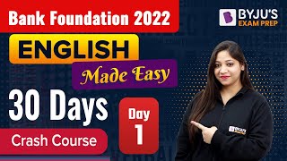 Bank Foundation 2022 | 30 Days Crash Course | Day - 1 | Yashi Pandey | BYJU'S Exam Prep
