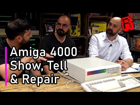 Amiga 4000 Show, Tell & Repair with Ravi and Dan