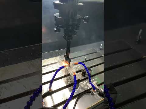 CNC EDMprocessing #youtube #cnc #electricity #short #machining #industry #mechanical