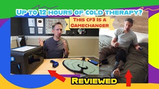 Cyroforce CF3 cold or hot therapy machine unboxing and review | 12 plus hours of COLD therapy??