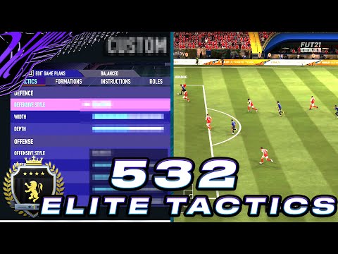 PRO PLAYER 532 OVERPOWERED CUSTOM TACTICS! NEW BEST FORMATION?! FIFA 21 ULTIMATE TEAM