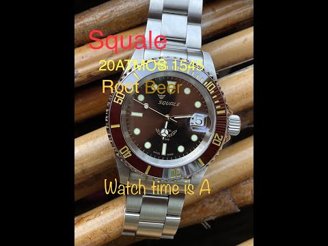 Squale 20ATMOS 1545 Root Beer