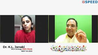 Download Lagu NEET SS MCH 2020, SPEED TOPPERS, Dr. K.L.Janaki, 24th Rank, MCH Urology Thumbnail
