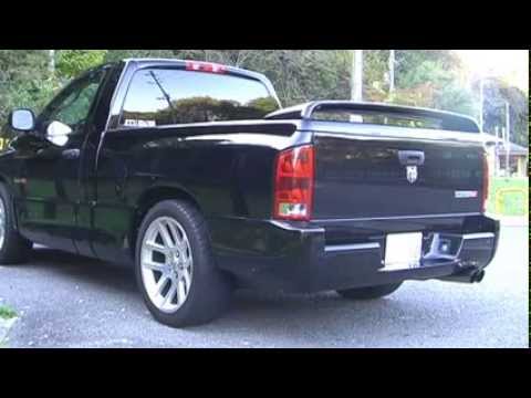 DODGE RAM SRT 10 Gibson Headers dual straight muffler