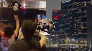 Download lagu Was JUNGKOOK’s Request for BTS to REST Ignored by ARMY? Fans FLOCK to Lima Hotel as He REACTS! mp3