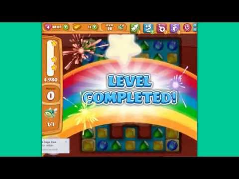 Diamond Digger Saga Level 98 - NO BOOSTERS!
