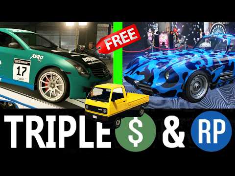 GTA 5 - NEW CAR & FREE CARS! DRIFT EVENT WEEK TRIPLE MONEY! - Event Week | Discounts & More!