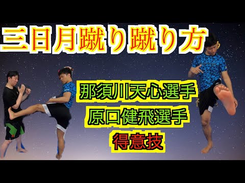 【三日月蹴り】空手世界チャンピオンが教える那須川天心も使ってる怪我せずに蹴れる三日月蹴り