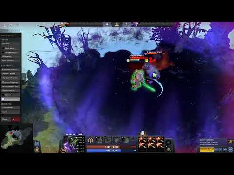Juggernaut 30lvl vs Faceless Void 30lvl. крита vs баш.