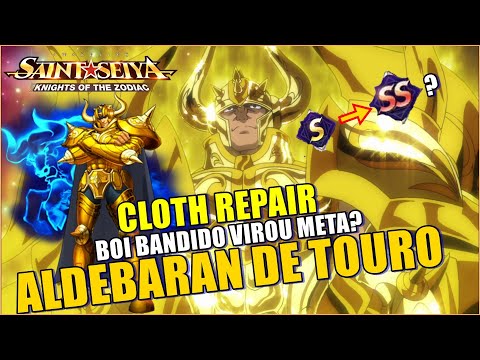 REPARO DE ARMADURA DO ALDEBARAN DE TOURO BOI DIVINO  SAINT SEIYA AWAKENING