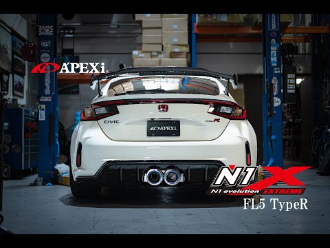 CIVIC TypeR FL5 APEXi N1evolution extrem Exhaust Sound