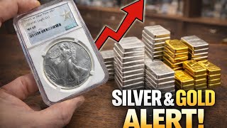 Silver & Gold Are On Fire! Near $90 Silver + My Coin Shop Pickups