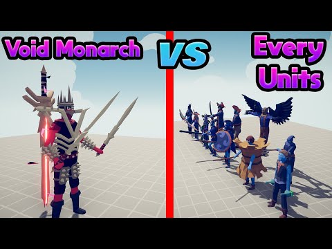 VOID MONARCH vs EVERY UNIT! ⚔️😱😱| TABS - Totally Accurate Battle Simulator
