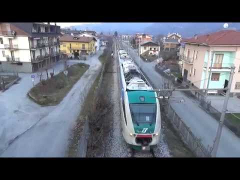 MINUETTO MD. IN TRANSITO VISTO DAL PONTE : ROBILANTE (CN) 31 - 12 - 2014.