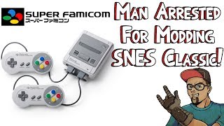 SNES Classic Hacker Arrested! Added 5 Games & Went To Jail! LOL!
