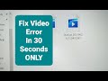 How To Fix Error 0xc10100aa Can T Play Video After Updating Windows FIX Windows Update Error
