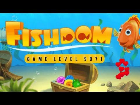 Fishdom level 9971 #youtube #fishdom