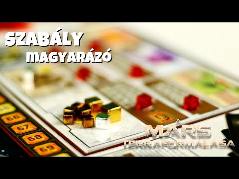 A Mars Terraformálása társasjáték  Kötelezők rövidebben (szabálymagyarázó) - reflexshop