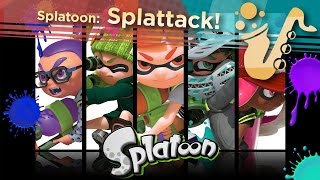 Splattack (From "Splatoon") Saxophone Quartet Game Cover
