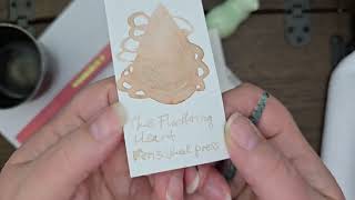The Fluttering Heart Ink Review Ferris Wheel Press Fountain Pen Ink