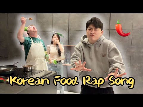Korean Food Rap 🍲🇰🇷 | Fun Way to Learn Korean Words! (Official MV) | Korean Unnie