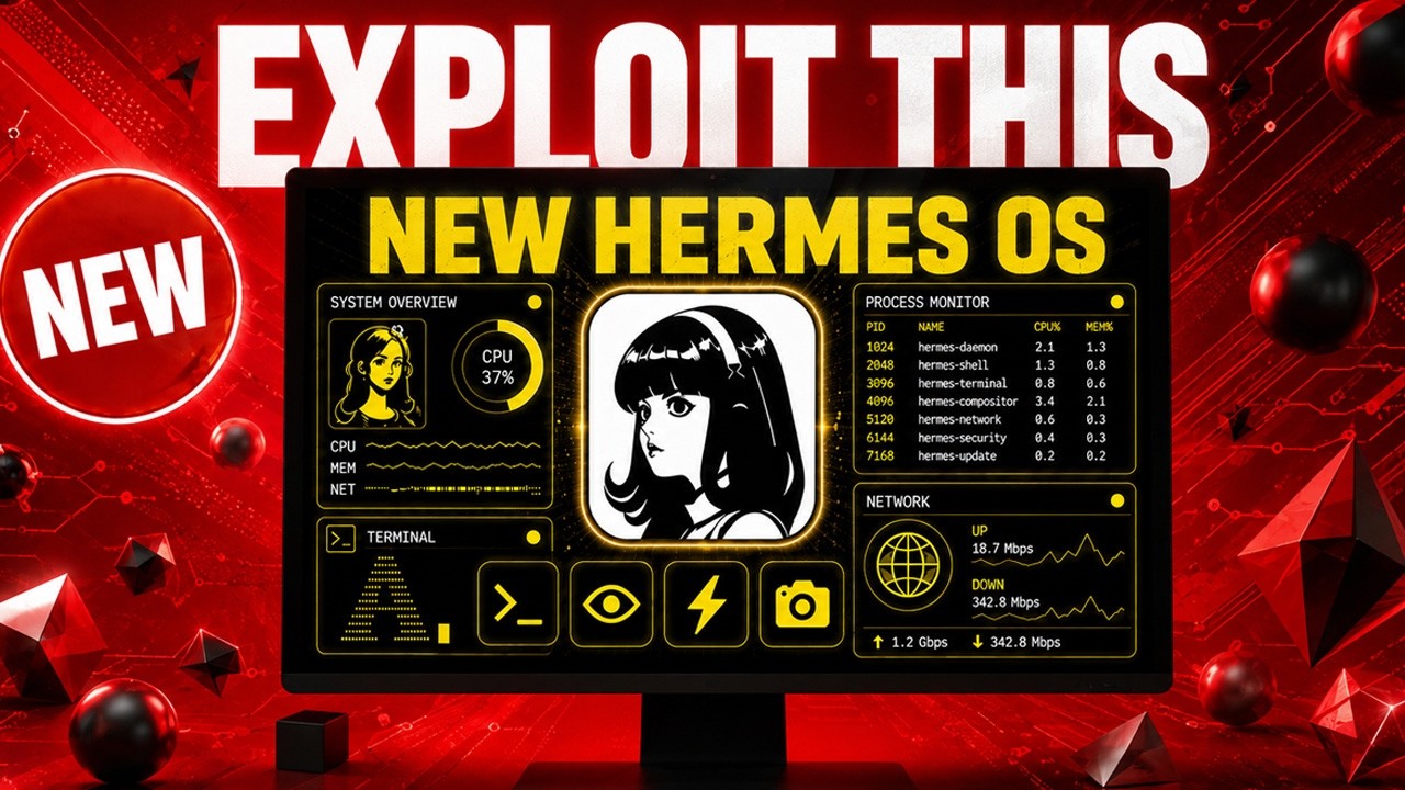 NEW Hermes Agent OS is Crazy Good! 🤯