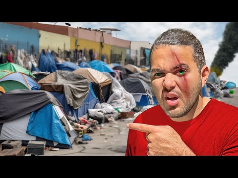 Inside Skid Row, America's Land of Zombies