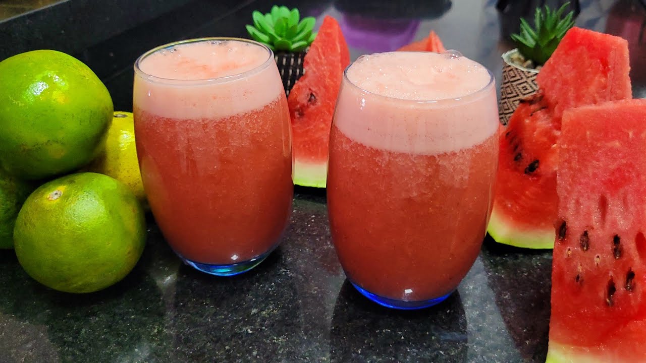 SUCO DE MELANCIA COM LARANJA / QUAIS OS BENEFÍCIOS?
