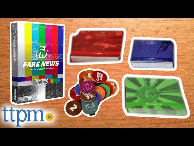 Vídeo relacionado con Topi Games Fake News, Party Game Que Incluye 4 Modos de Juego, A Partir de 16 Años, De 2 a 8 Jugadores, 15 Minutos por Partida, Español