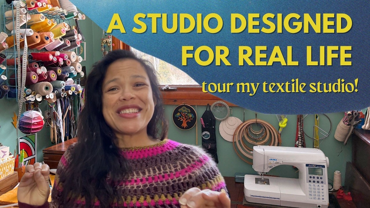 A Textile Studio Designed for Real Life!