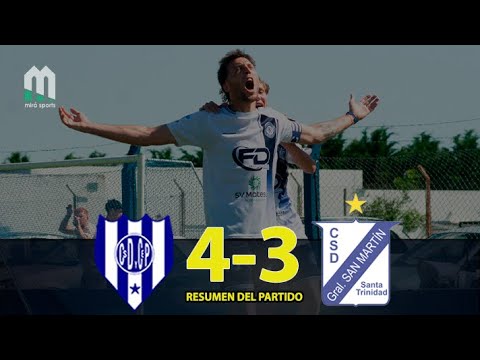 EL PROGRESO vs SAN MARTIN (ST) - Goals (4-3) - Matchday 11 Clausura Tournament REGIONAL FOOTBALL ...