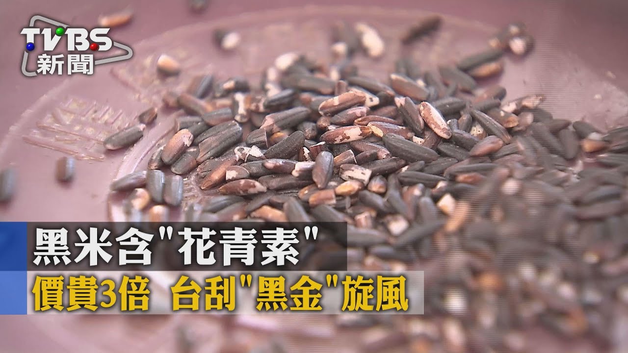 黑米含「花青素」價貴3倍　台刮「黑金」旋風