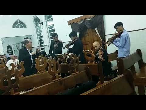 CCB hino 424 a NOITE em que DEUS desceu na IGREJA e tocou os VIOLINOS