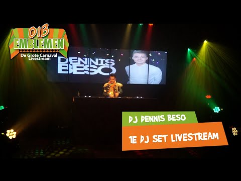 DJ Dennis Beso | LIVE DJ Set Nr.1 | De Grote Carnaval Livestream | 013emblemen.nl