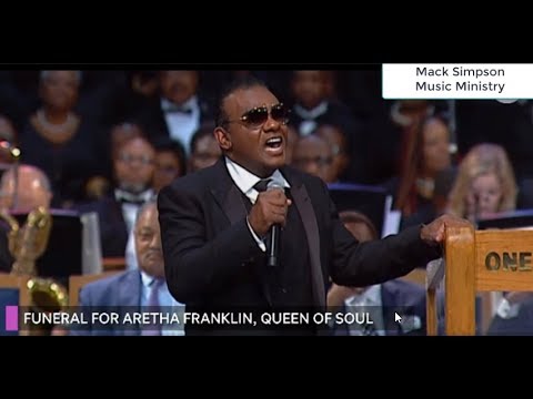 Ron Isley Sings For Aretha Franklin's Funeral