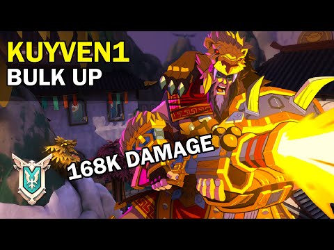 Kuyven1 Buck 168K DAMAGE (Master) BULK UP ! Paladins Competitive
