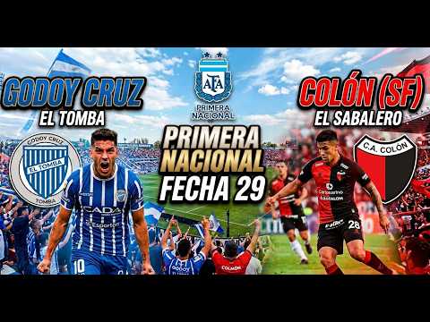GODOY CRUZ VS COLON STA FE  - FECHA 29 - PRIMER NACIONAL 2026