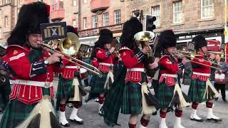 Military March | The Royal Mile, Edinburgh Scotland