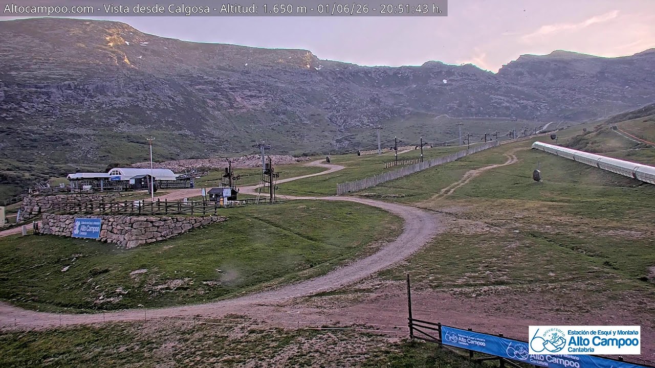 Live webcam view of Mirador de Calgosa, Alto Campoo
