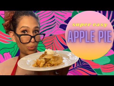 HOW TO MAKE APPLE PIE: Super Easy and with a sugar substitute option (see description for deets)!