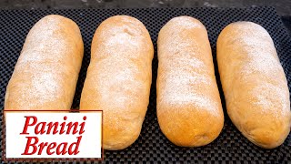 Panini bread rolls