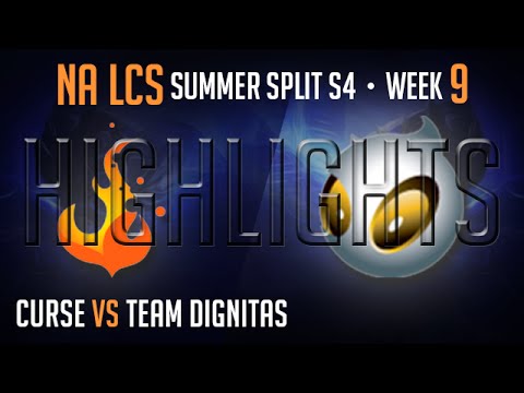 LCS Highlights Curse vs Dignitas Week 9 NA Summer 2014 CRS vs DIG S4 W9D1G1 Season 4